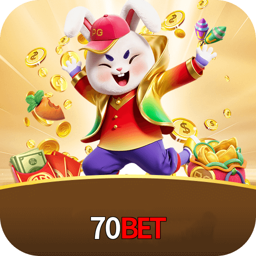 Imagem promocional da 70Bet mostrando a plataforma e suas vantagens